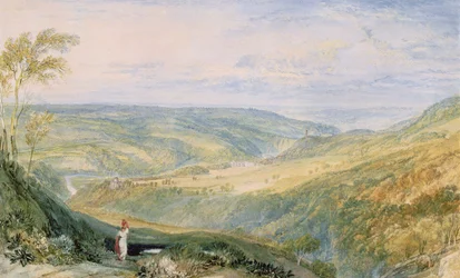 Gibside, comté de Durham, vu du sud